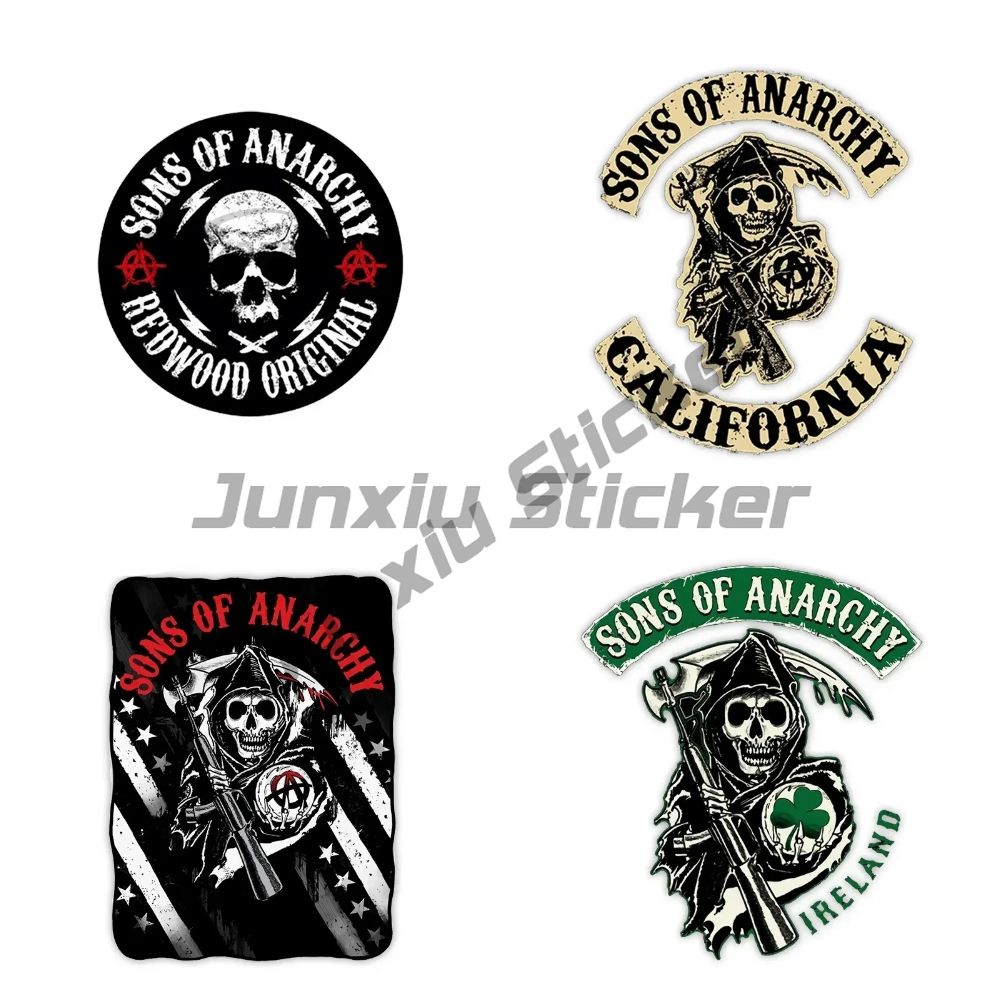 Personalized Car Sticker Jump Time Son of Anarchy Auto Decal Waterproof Sunscreen Trunk Vinyl Artwork