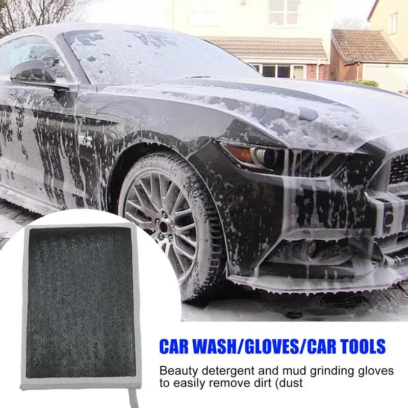 Clay Mitt Reusable Cleaning Gloves Professional Detailing Equipment Portable Vehicle Cleaning Tool For Daily Maintenance