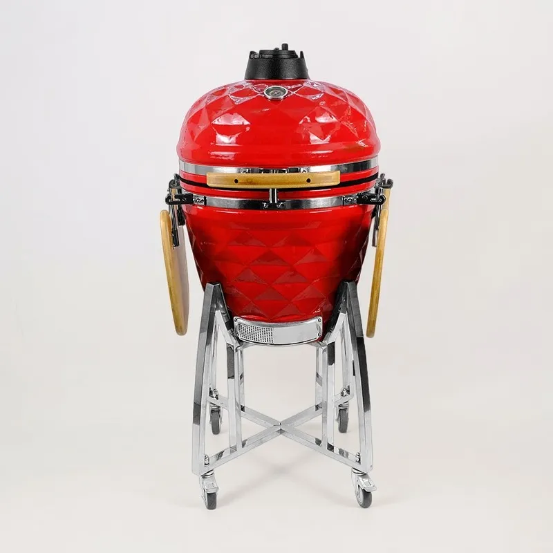 21 Inch Outdoor Versatile Ceramic Kamado/barbecue Bbq Grills