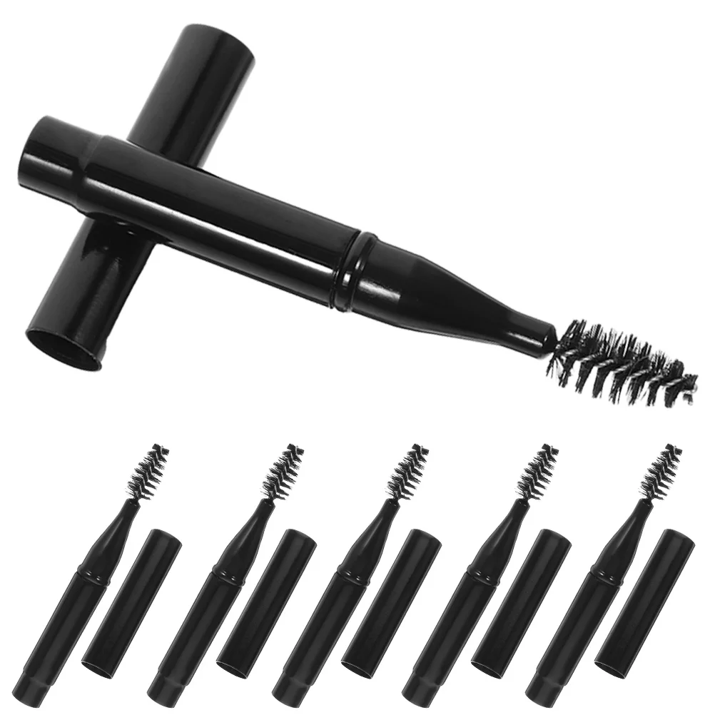 

6pcs Eyebrow Brush Lash Applicator Travel Portable Makeup Brow Wand Eyelash Comb Tool Shaping Natural Eyebrows