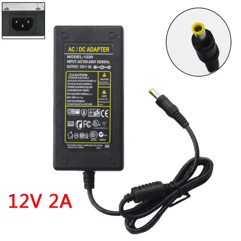 New 12V 2A AD Adapter For KORG KA-310 KA310 SP170 SP170BK Digital Piano 500405015300 X50, 180 MR-1000 Power Supply