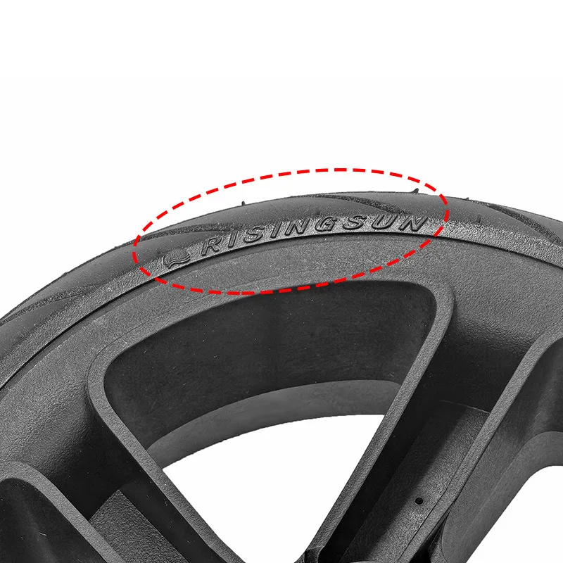 200x50 Solid Tire Rear Wheel Hub Assembly for Ninebot ES1 ES2 ES4 Electric Scooter 8x2.125 Repair Parts