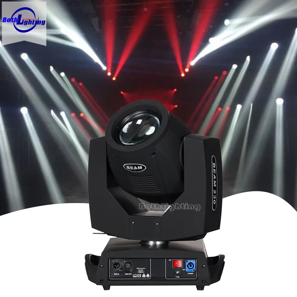 

Both Lighting moving head lights 7R 230W Sharpy Beam light Cheap Price Big Show Dj Disco Stage effects Equipment China