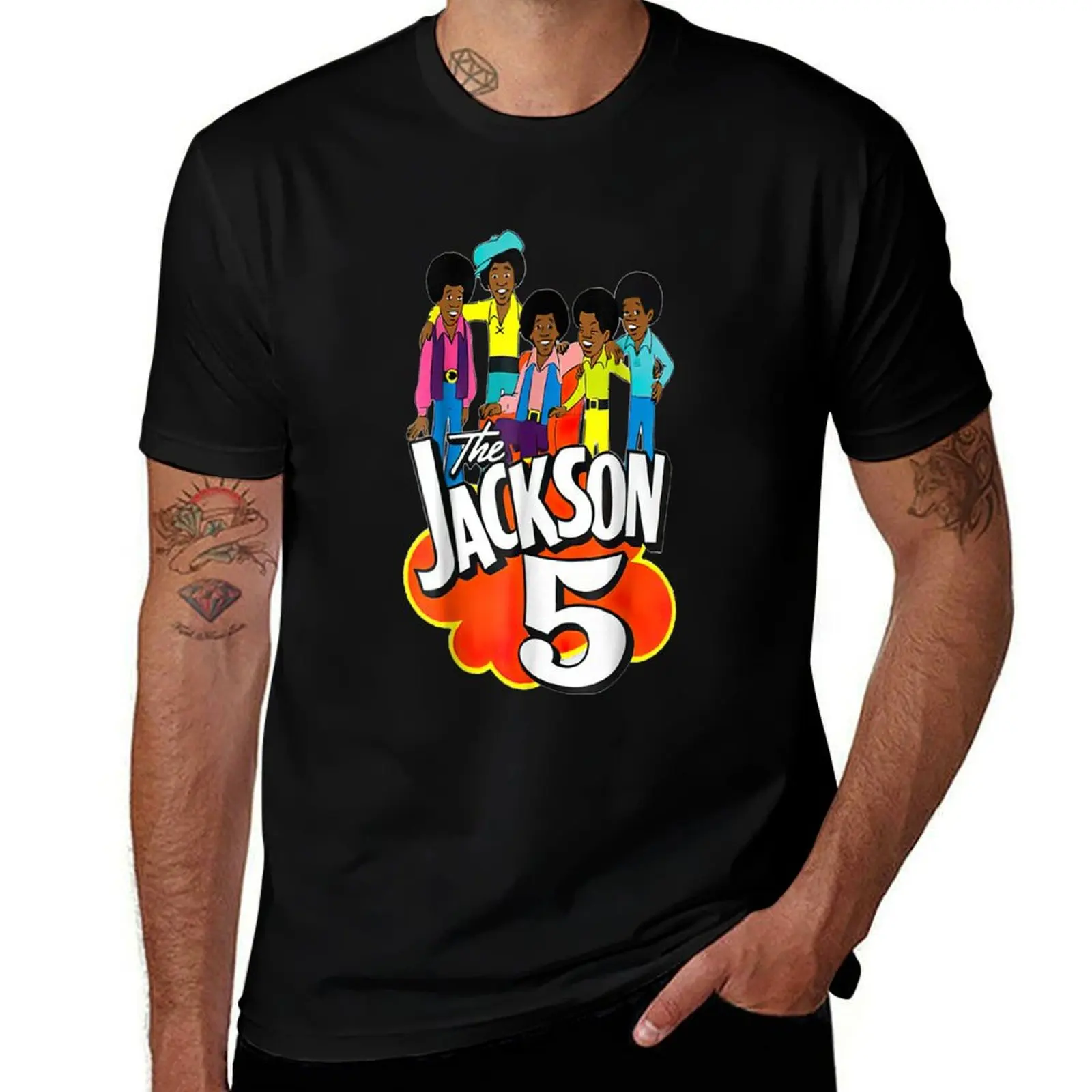 

The-Jackson-5 T-Shirt cotton t shirts high quality man t shirt cotton