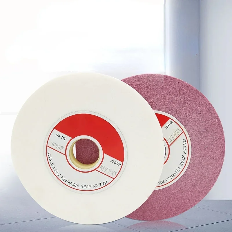 7*1/2*1-1/4 White Corundum Red Corundum Grinding Wheel / 618 Hand-operated Surface Grinder Grinding Wheel