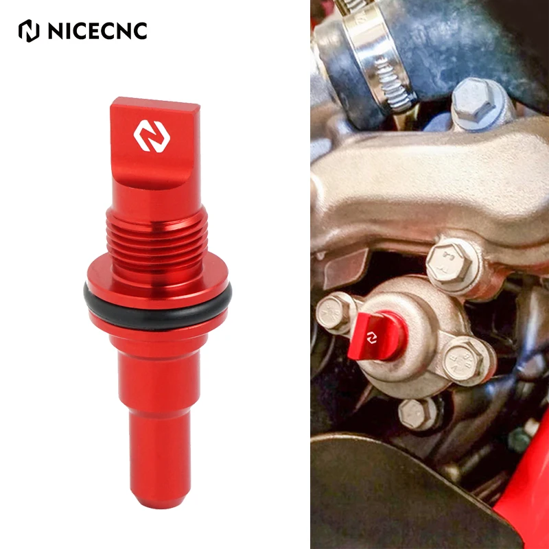 NICECNC para Beta XTrainer 300 2015-2024 RR 300 250 2013-2024 2021 2020 2019 herramienta de ajuste de válvula de potencia de motocicleta de aluminio rojo