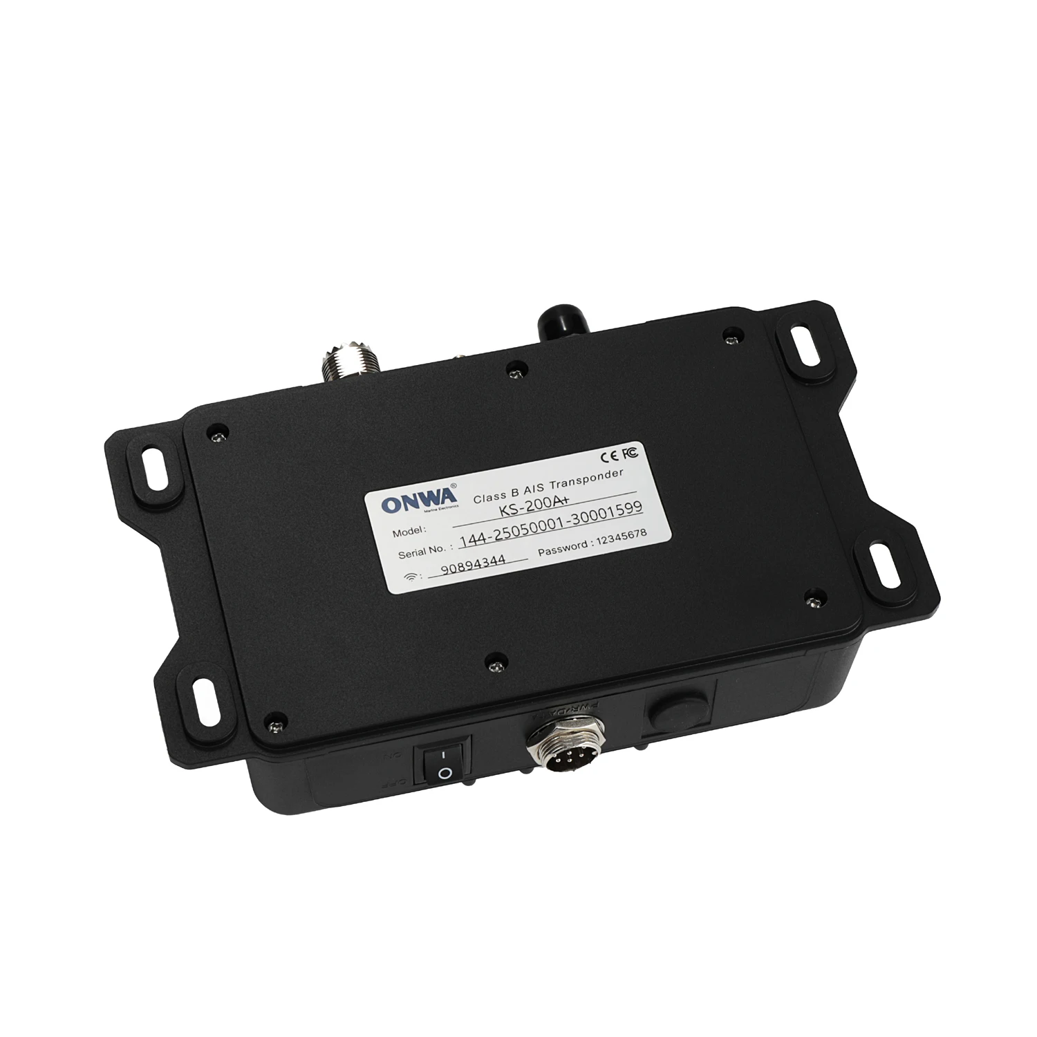ONWA KS-200A+ class B+ AIS Transponder Combo 5W with wifi