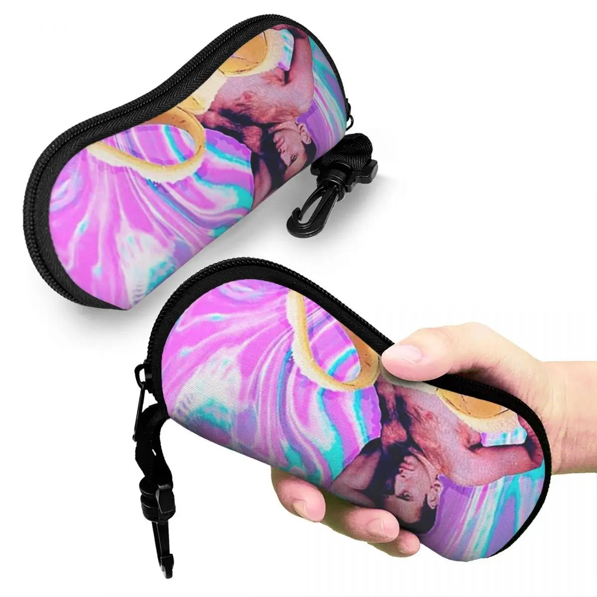 

Nicholas Cage Banana Appealing Shell Glasses Case Protective Sunglasses Box Women Men Soft Eyeglass Bag Pouch