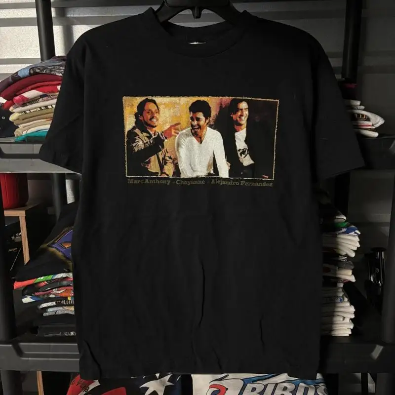Marc Anthony Chayanne Alejandro Fernandez Three Men T-Shirt