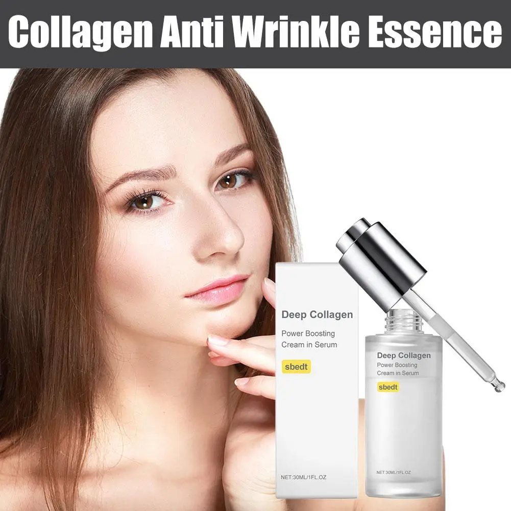 Sbedt Deep Collagen Power Boosting Serum 30ml Anti-Wrinkle Whitening Nourishing Moisturizing Facial Skin Care