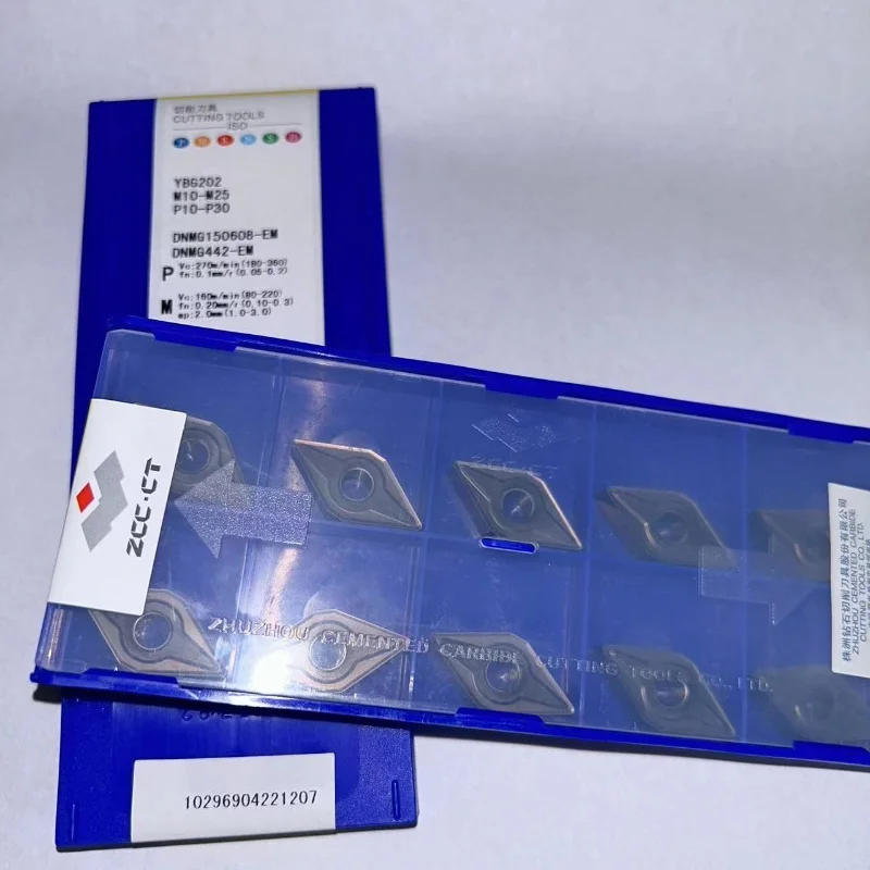 

DNMG150604-EM YBG202/DNMG150608-EM YBG202/DNMG150604-EM YBG205/DNMG150608-EM YBG205 Твердосплавные пластины для токарных лезвий с ЧПУ 10 шт.