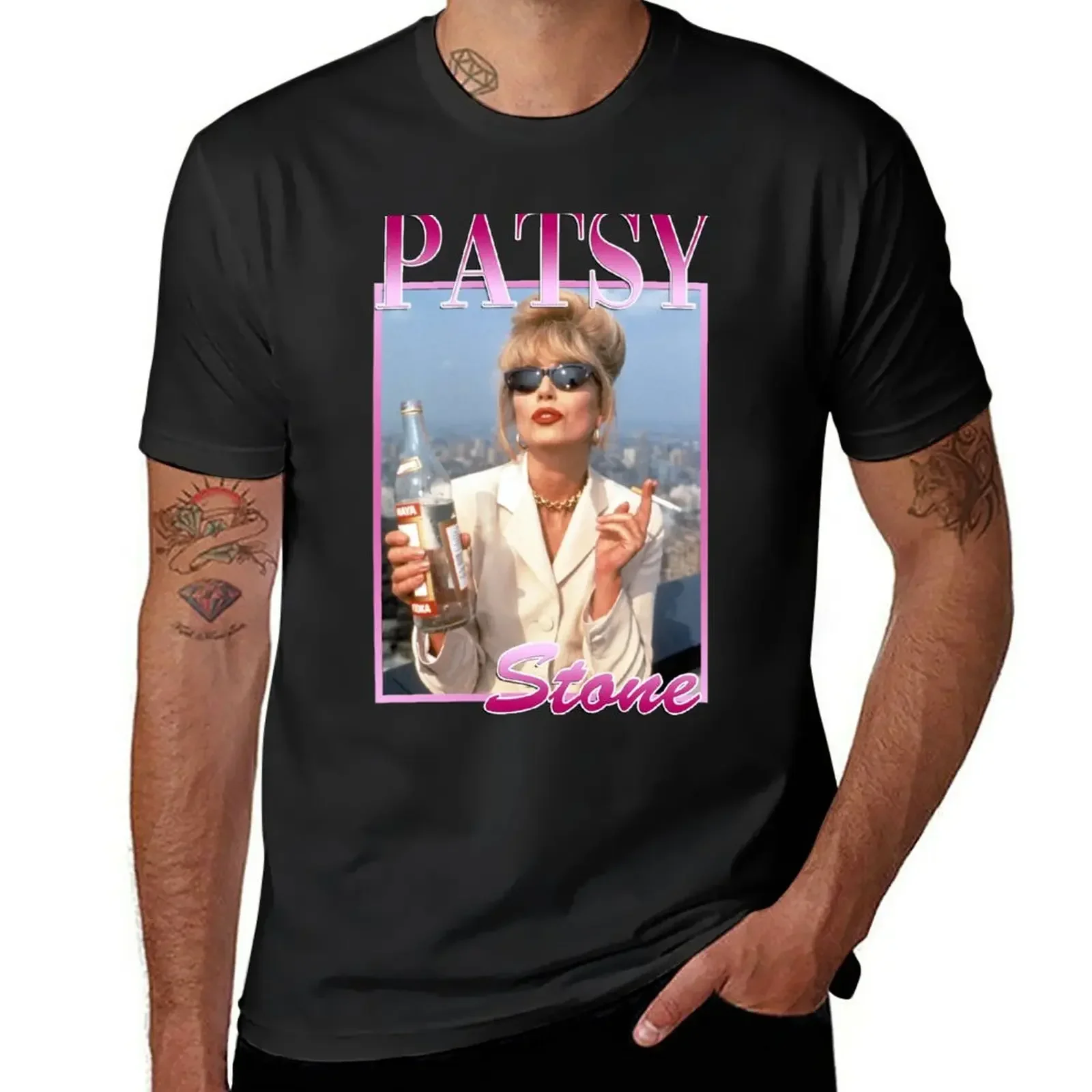 Patsy Stone Ab Fab T-Shirt korean fashion vintage t shirt Blouse men graphic t shirts