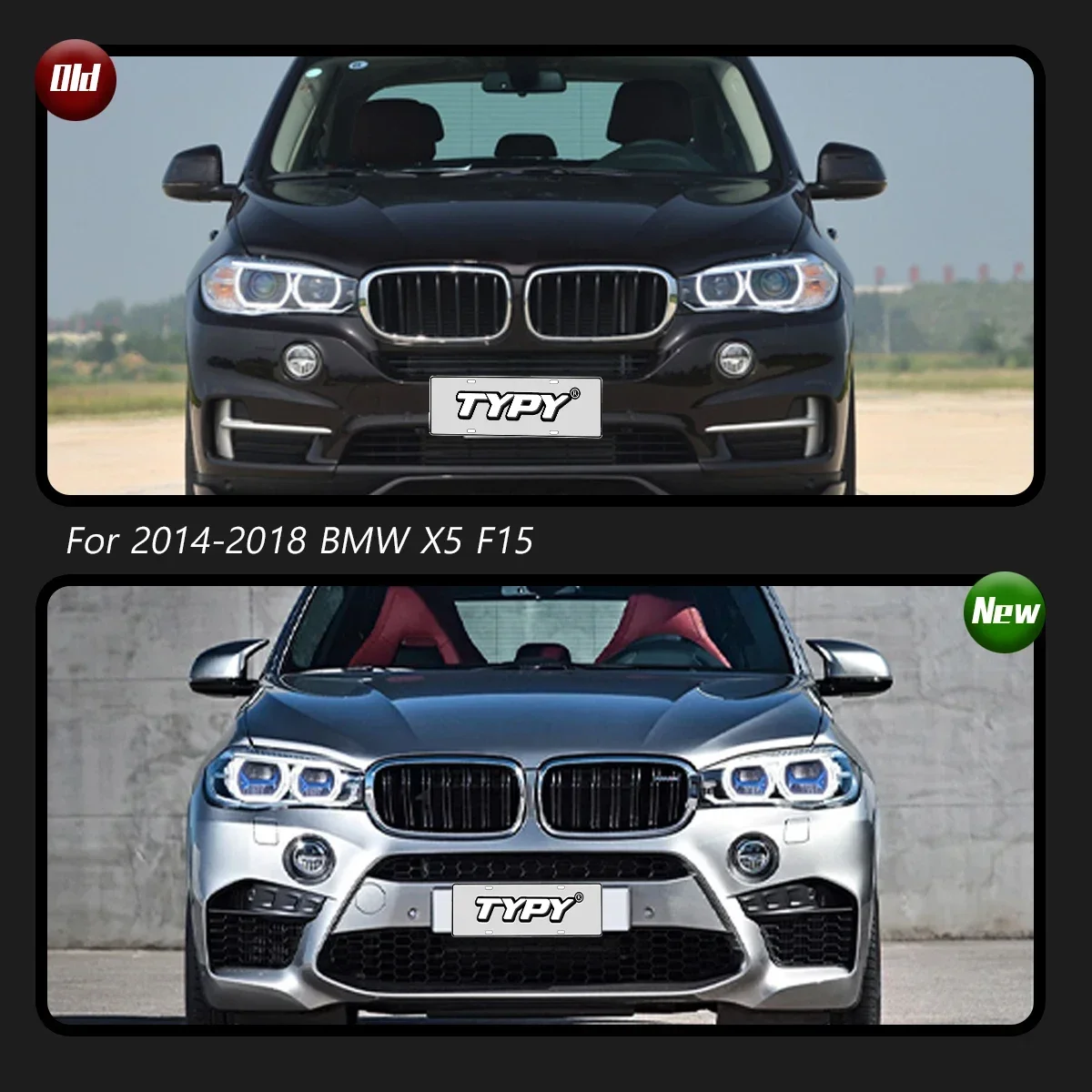 

Автомобильные фары для BMW X5 F15 X6 F16 2014-2018 Обновление модифицированных светодиодных фар Динамический указатель поворота DRL Автомобильные аксессуары