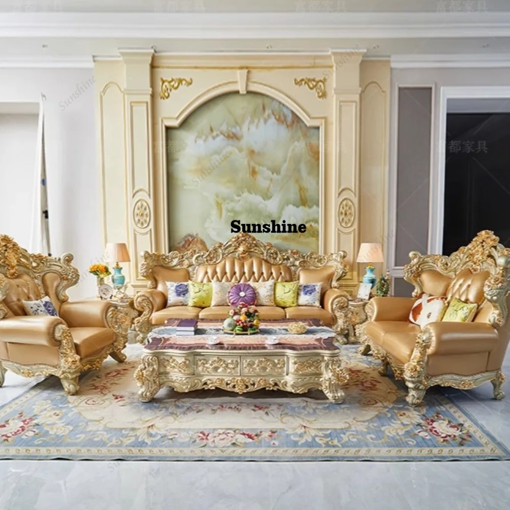 

Современный европейский роскошный секционный диван-комплект для гостиной: стильный декор для дома, комфортная мебель для семейных встреч