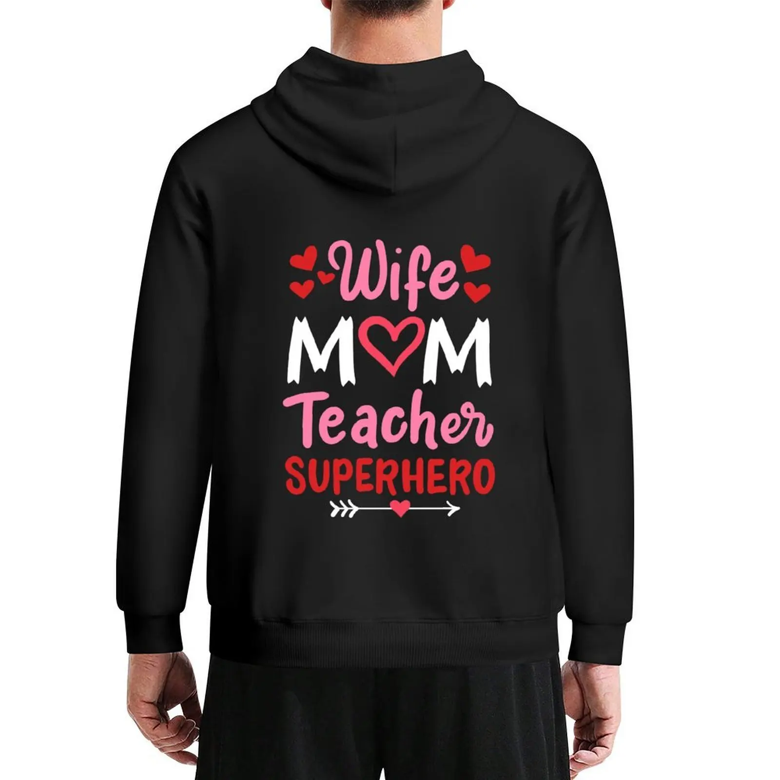 

Mother's Day Wife Mom Teacher Hoodie mens clothes autumn jacket men blouse men clothes new features of hoodies & sweatshirts