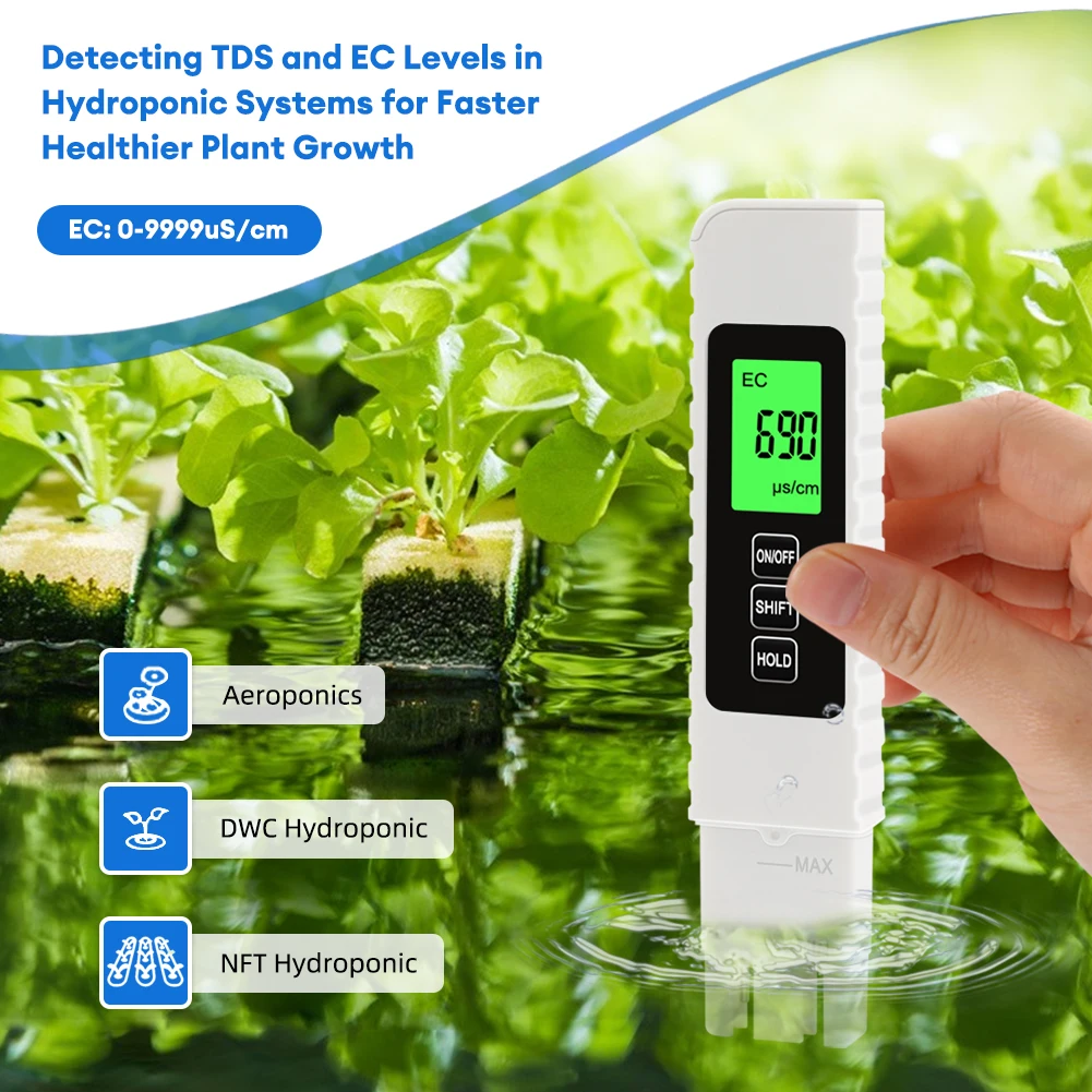 EC TDS Meter With Backlight Wa - đánh giá và giá Ec Meter Digital