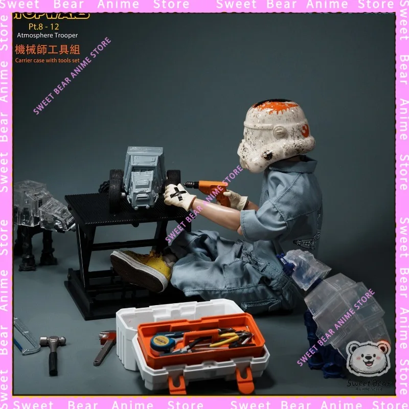 

In Stock TrickyMan12 1/6 Scale Trendy Figure Stormtrooper & Tool Set White Helmet Action Figure Anime Model Trendy Toys Doll