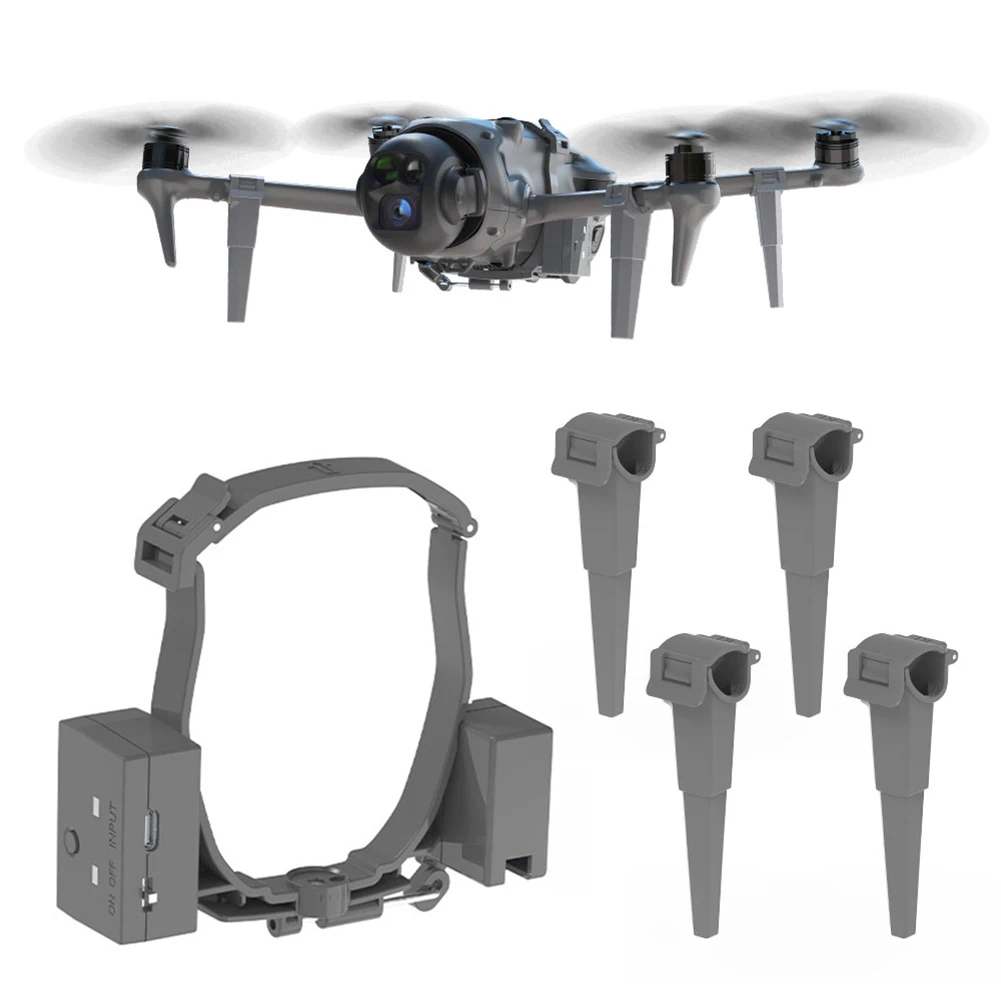 dji-mavic-4-pro用ドロップシステム-エアドロップスローワー輸送装置システム-着陸装置付き-長距離配信ツールアクセサリー