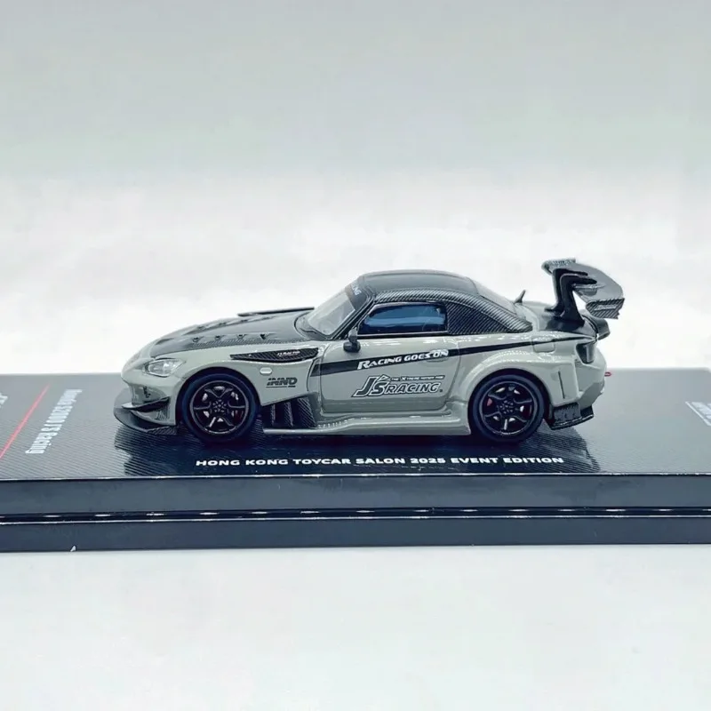 INNO 1/64 S2000 J'S RACING Hong Kong Toycar Salon 2025 Evento Edition Giocattolo in lega Veicolo a motore Pressofuso in metallo Modello Regali