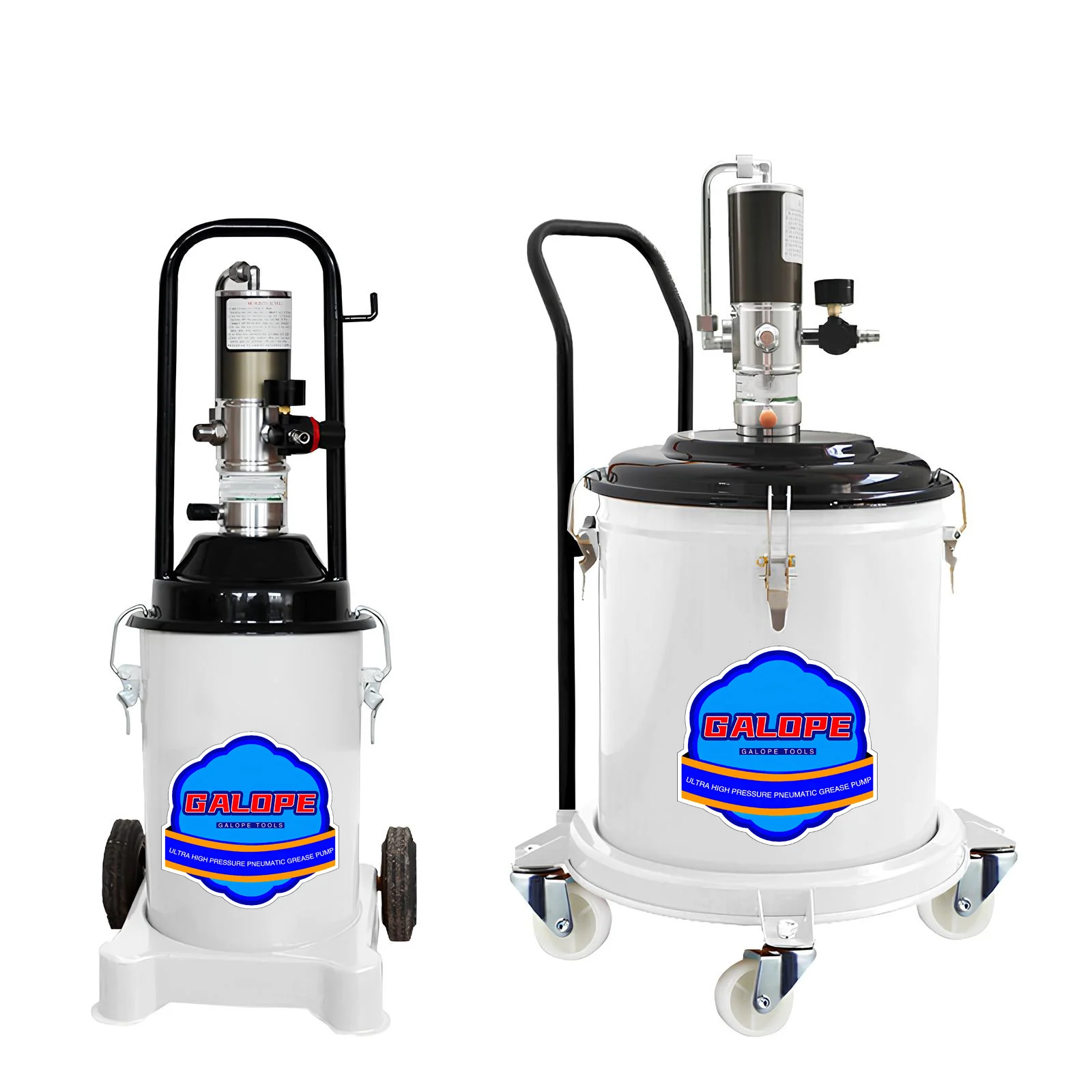 Пневматический насос для смазки высокого давления 12 л, 20 л, 35 л, 40 л, 45 л, с воздушным приводом
