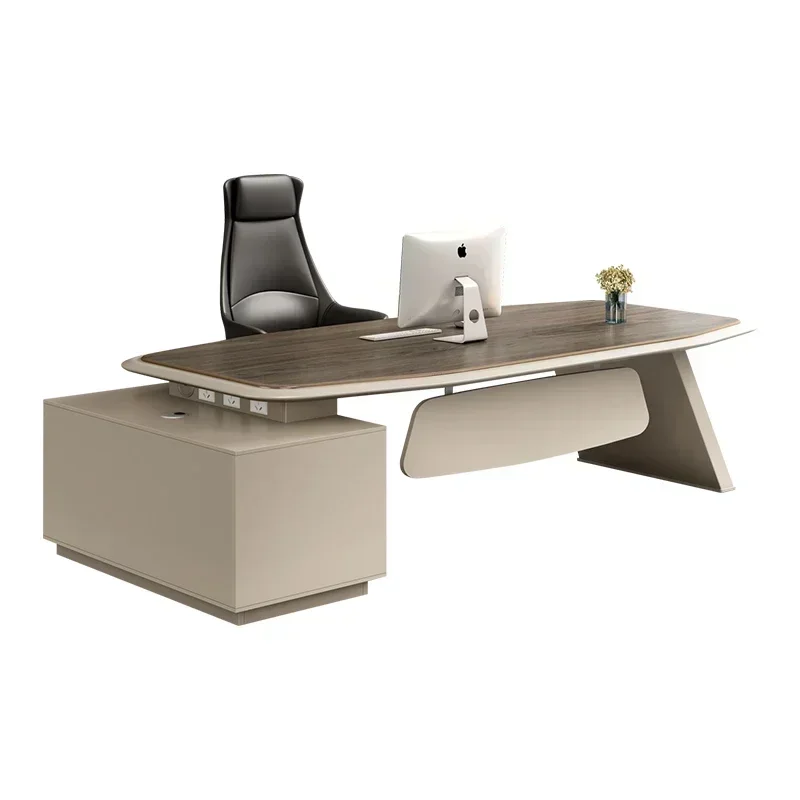 

Luxury Boss Office Desk Modern Simple Table Multifunctional Bedroom Study Desk Computer Table Mesa Office Furniture