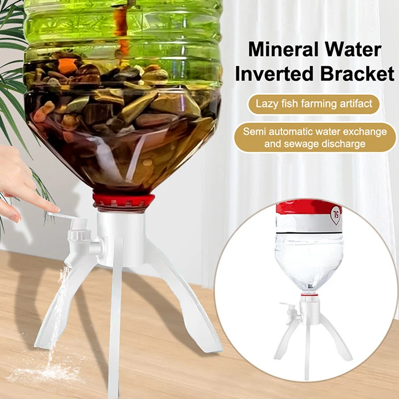 ~1 Set Bottled Water Valve Labor-saving Water Dispenser Faucet Strong Load-bearing Pouring Outlet Holder Bottled Water Dispenser