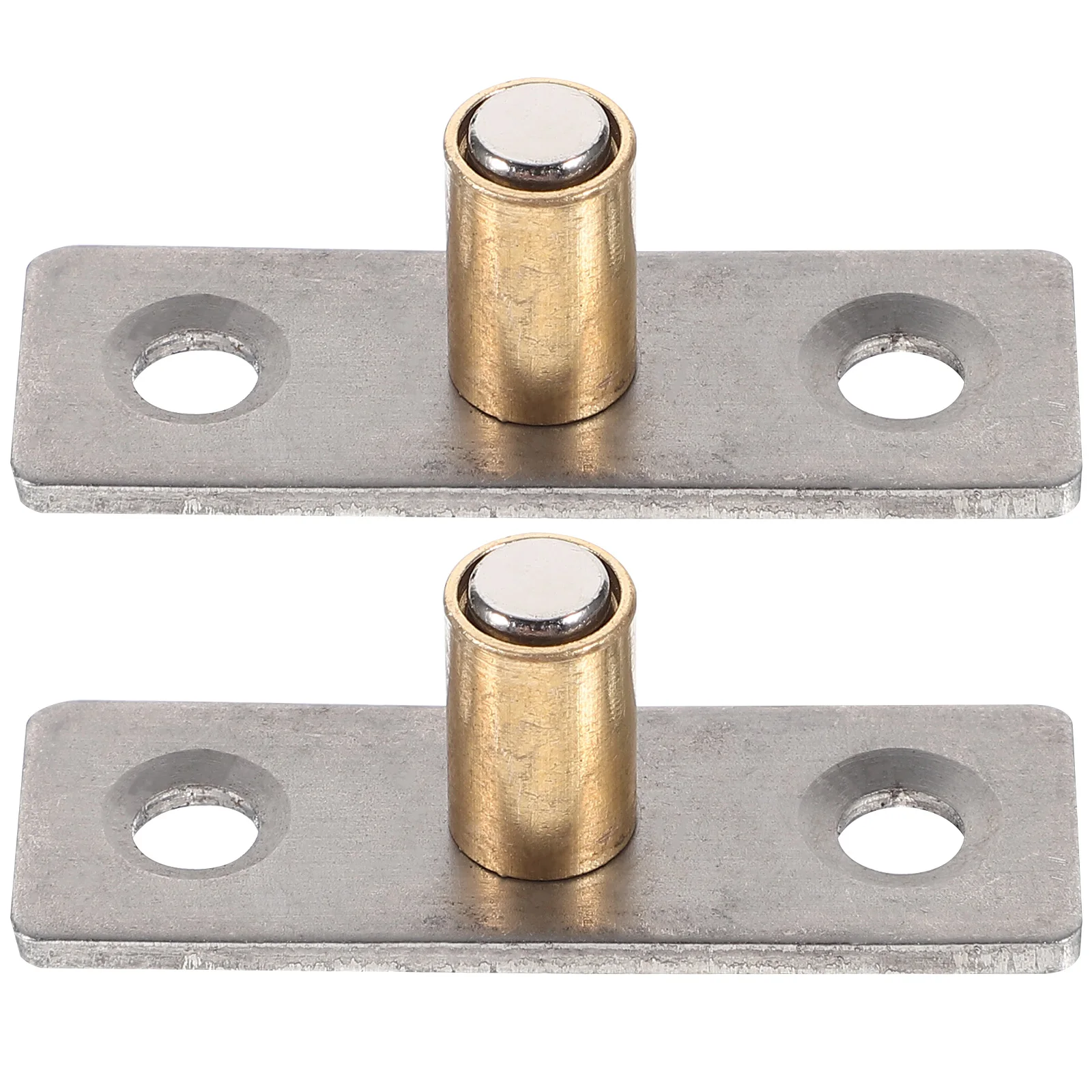 

2 pcs Sliding Door Positioner Barn Guide Floor Barndoor Mount Fold Guides Copper Roller Simple Install Practical Use