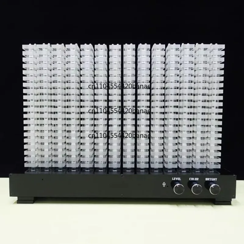 Creative Finished Kit 14-Band Spectrum Analyzer Level Indicator Music Spectrum Light LED Rhythm Column Symphony