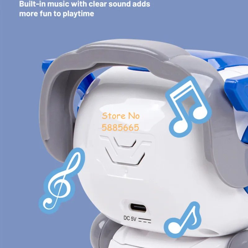 Multi Function Smart Dancing Music Electric RC Robot Toy 2.4G Auto Demo Touch Sensing Colorful Lighting Remote Control Robot