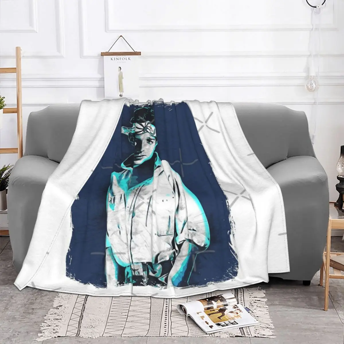 Ralph Macchio - Karate Kid Quilt Bed Blanket Couple Blankets Blankets And Blankets Throw Blanket