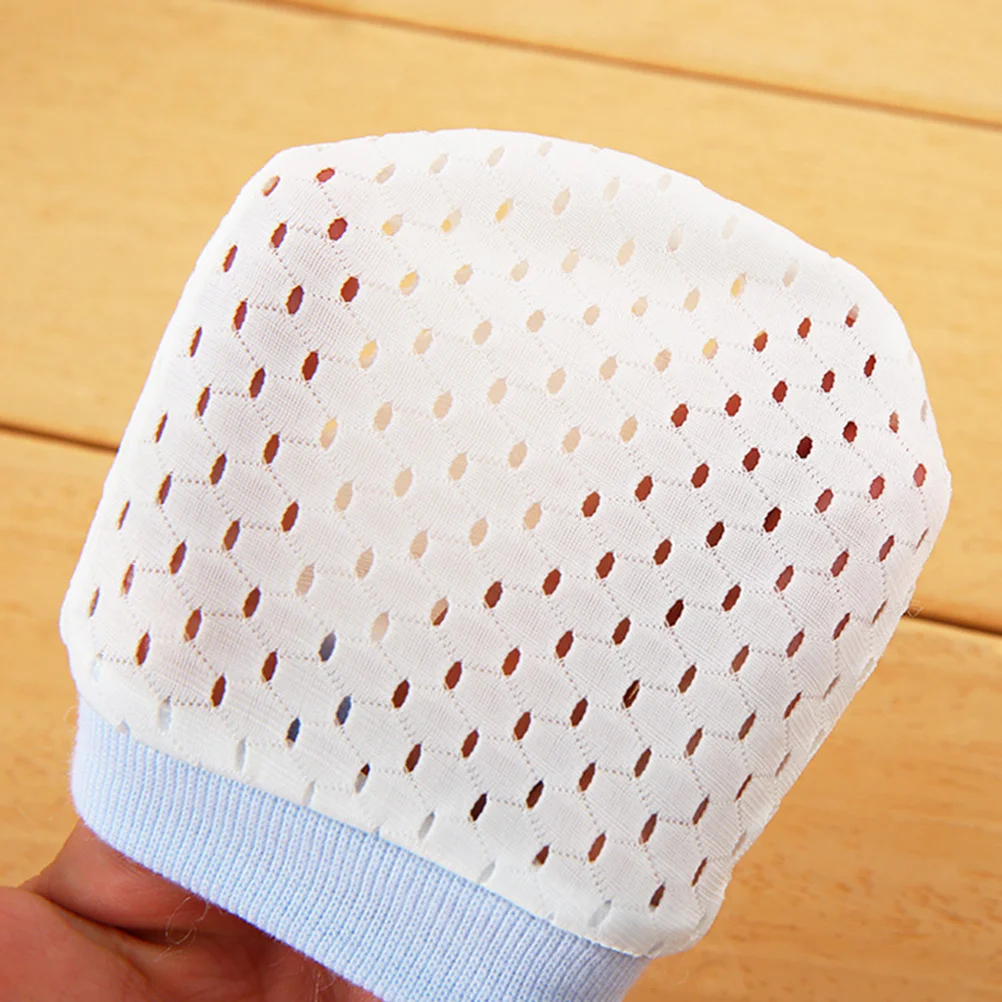 

6Pair Newborn Gloves Anti-Scratch Breathable Cotton Material for Baby 0-1 Year Old Fashion Comfortable Newborn Gloves