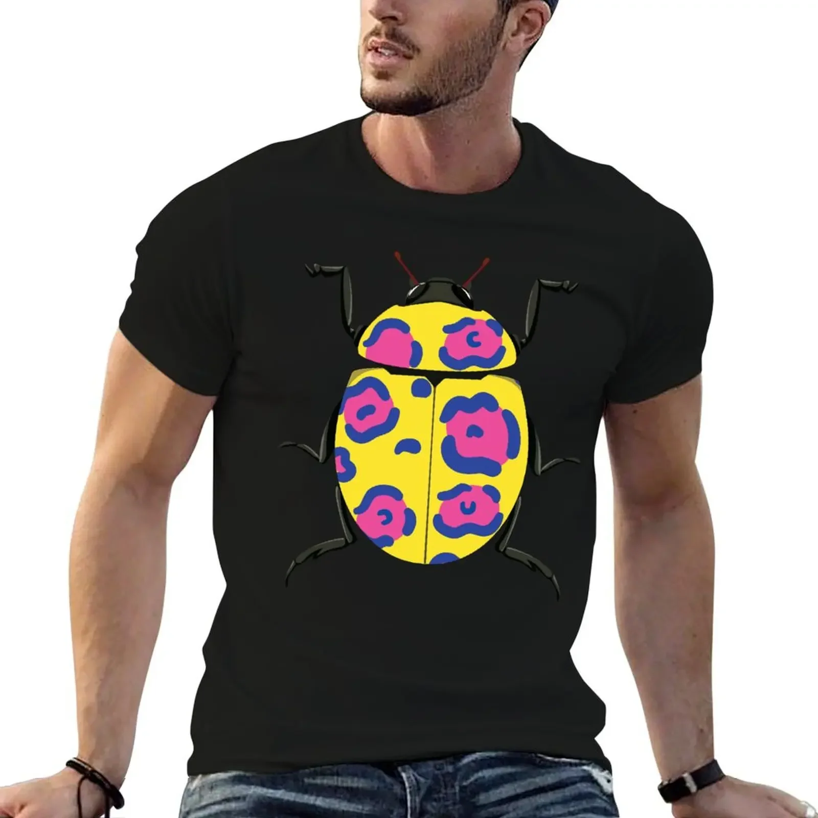 Ladybug T-Shirt cheap stuff anime figures summer tops t shirts for men pack