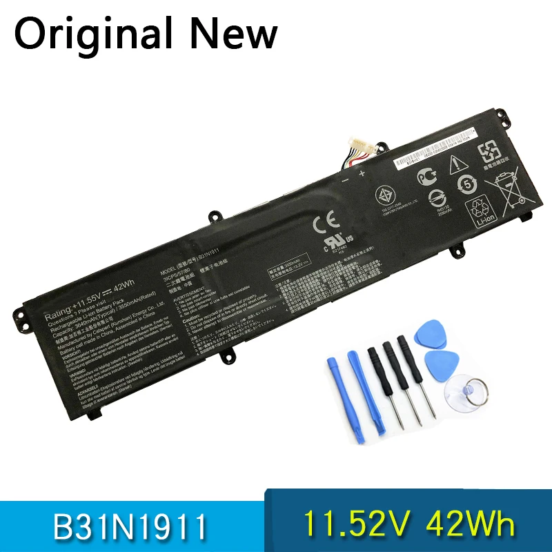 Nuova batteria originale del computer portatile B31N1911 per ASUS VivoBook Flip 14 TM420IA M413DA V4050FF V4050FA TP420IA C31N1911