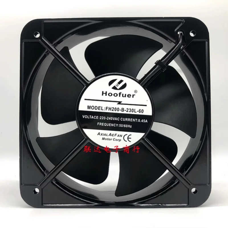 

Y+FOR Hoofuer FH200-B-230L-60 AC220V 0.45A 20060 20CM AC Axial Cooling Fan