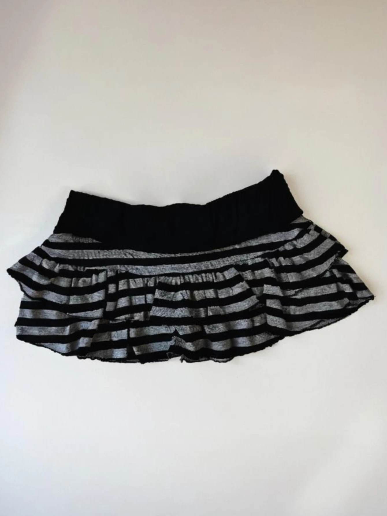 

Emo Women Fashion Y2K Goth Striped Mini Short Skirt High Waist Aesthetic Korean Japanese Acubi Pleated A-line 2000s Alt Clothes