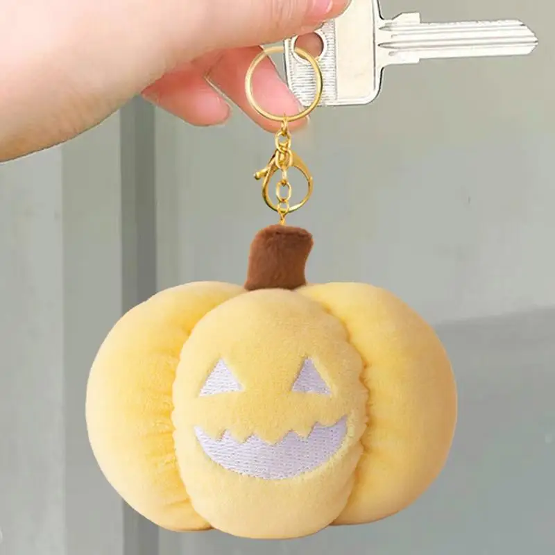 Halloween Pumpkin Plush Doll Pendant Cuddle Pillow Decoration Popular Lighted Pumpkin Cute Cozy Plush Toy for Home Offices Door