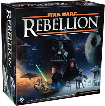 Rebellion-bordspel - Epic Galactic Empire versus Rebel Alliance Conflict! Strategiespel voor tabletopminiaturen voor volwassenen, vanaf 14 jaar