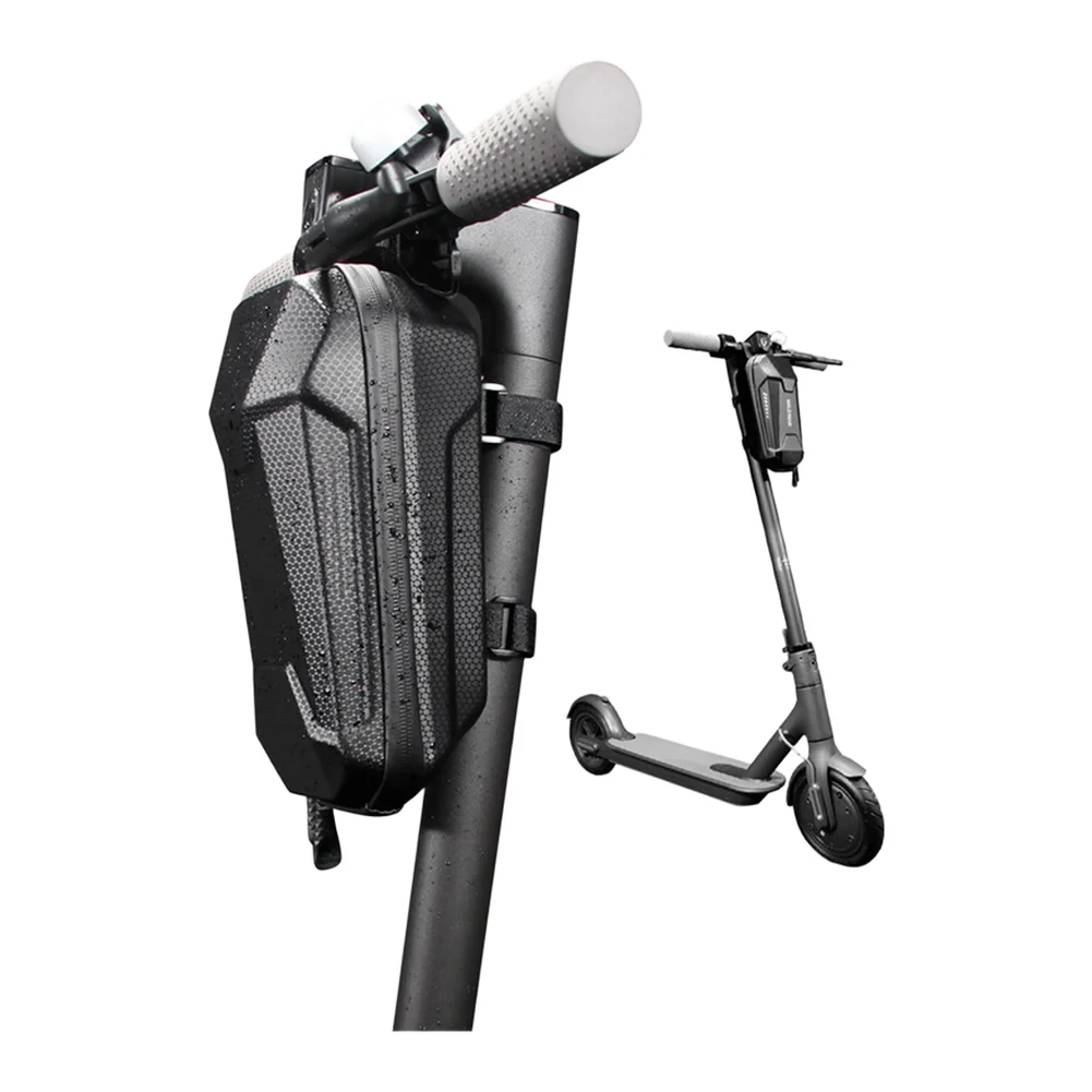 Waterproof Front Hanging Bag 2L 3L Large Capacity Double Layer Storage Pouch With Straps For Electric Scooter Balance Parts