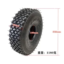 11 inch 4.00-4 for elderly four wheel three wheel electric scooters, tires for disabled vehicles 400-4 outer inner tires