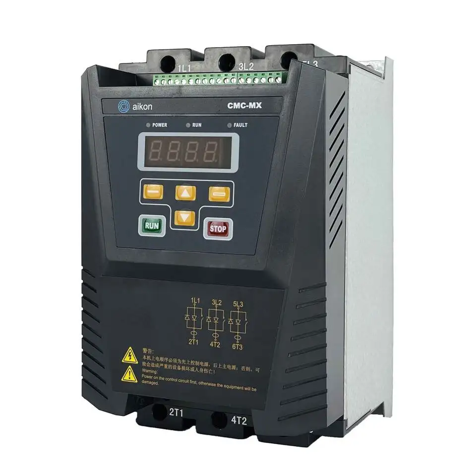 Intelligent Electrical Equipment 220v 380v 55kw Booster Pump Soft Starter 3 Phase AC Motor Soft Starter