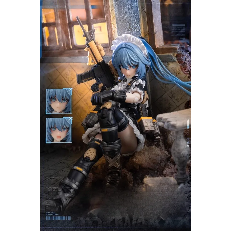 

In Stock Wozhike Mechanoid Girl Original Character Tokiwa Nene Tactical Maid Mechanoid Girl Poseable Action Figure Festival Gift