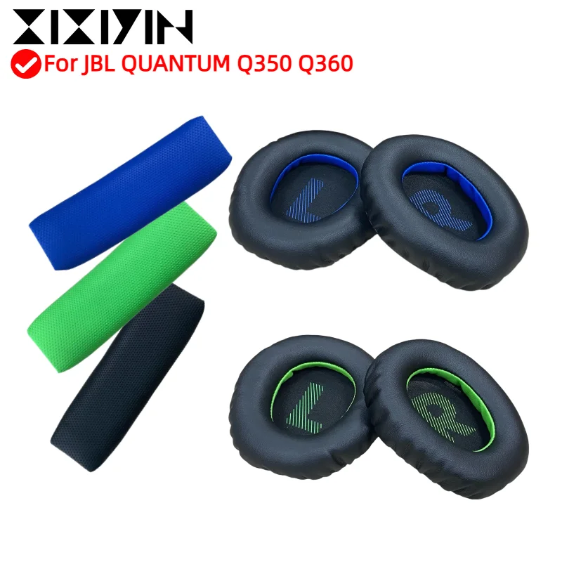 

XIXIYIN Earphone pads For JBL QUANTUM Q350 Q360 Headset Earmuff Earphone Sleeve Protein skin memory sponge