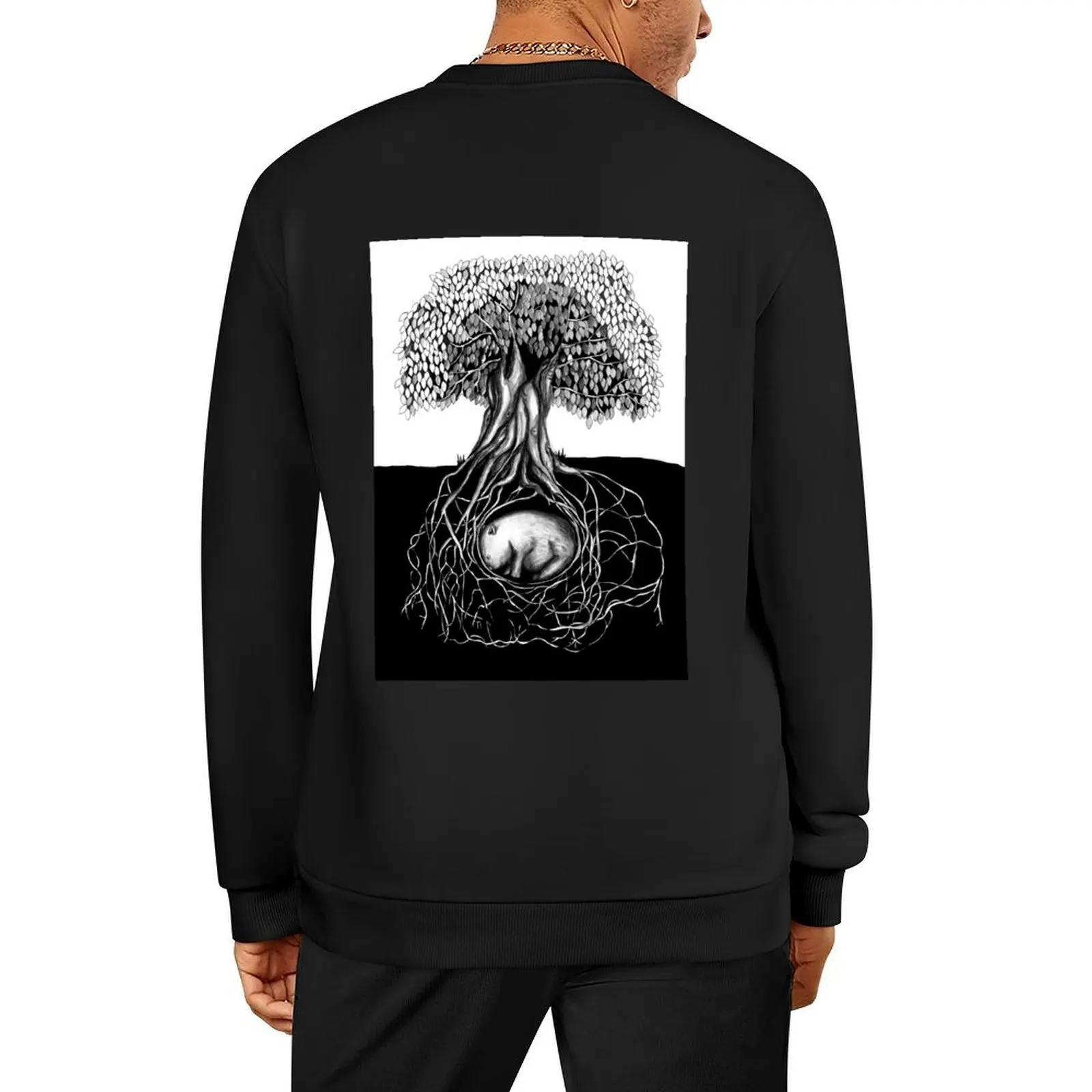 

Wombat underground Pullover japanese style men's coat men clothes men clothing sweatshirts