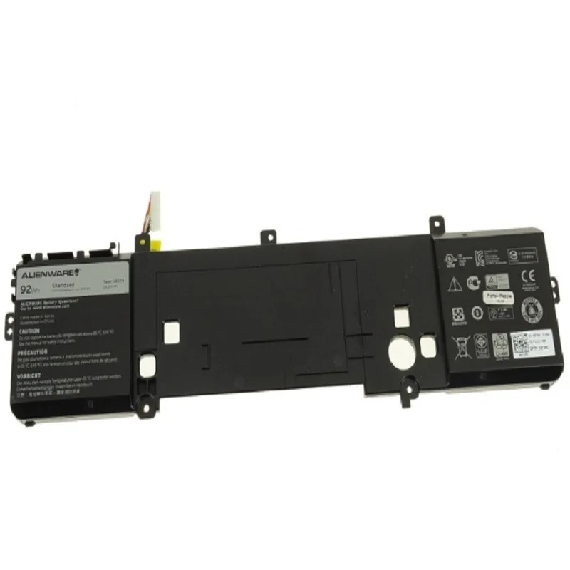 Reemplazo de la batería del ordenador portátil, 92W, 8 celdas, Alienware 15 R1 R2 191YN