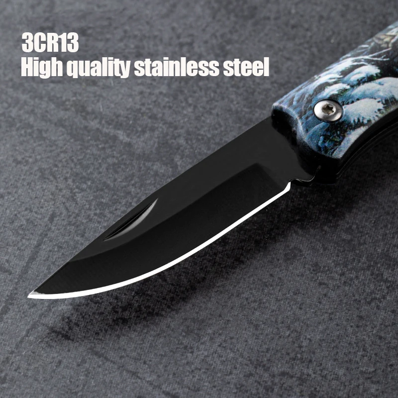 Manufacturer Wholesale Hot Sale Sharp Stainless Steel PP Handle Paring Knife Small Kitchen Fruit Knife Cut Fruit Outdoor Camping