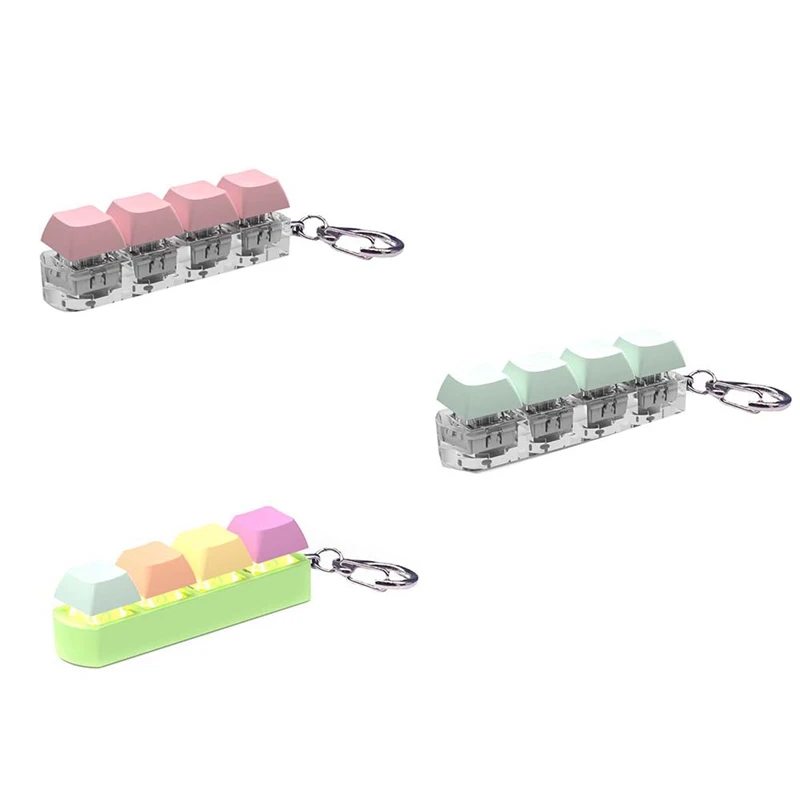 1 PCS Dekompression Spielzeug Tastatur Clicker Spielzeug Tastatur Cube-Spielzeug Kunststoff Taste Stress Relief Für Erwachsene Geschenke, F