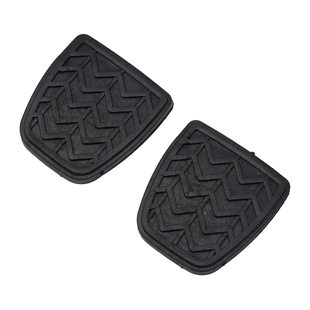 2Pcs Brake Clutch Pedal Foot Pad Rubber Cover 31321-52010 For Yaris XP10 Brake Clutch Pedal Foot Pad Rubber Cover