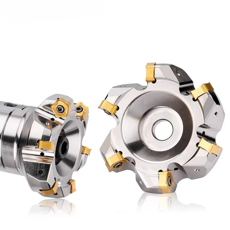 MFPN66 CNC Fast Feed Face Milling Cutter, 66° Heavy Roughing Milling Head with PNMU090508 Carbide  SENSPARK
