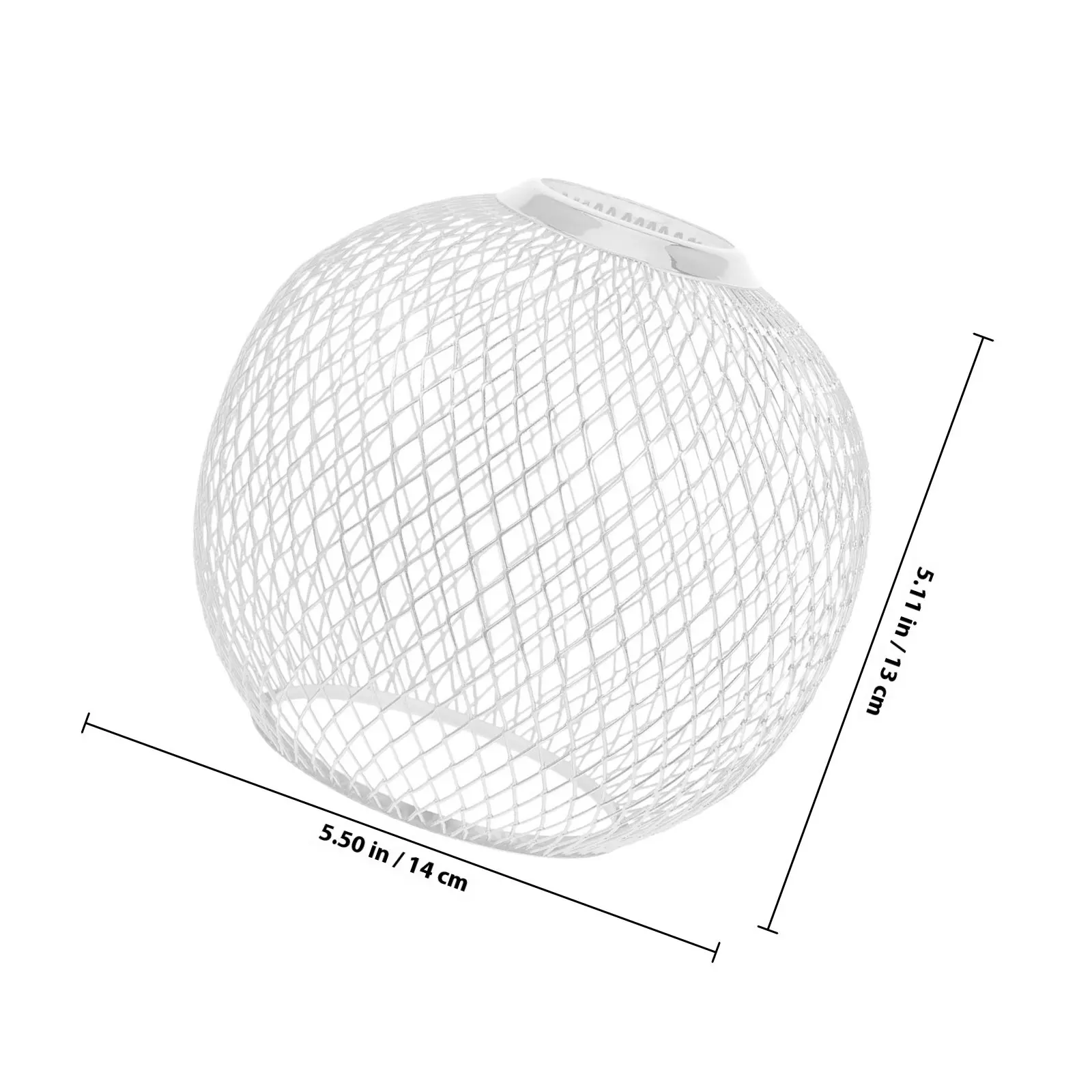 Lampshade Replacement Light Cover Ceiling Halloween Christmas New Year Cage Light Shade Drum Lamp Shade Ball Shape Lamp Shade