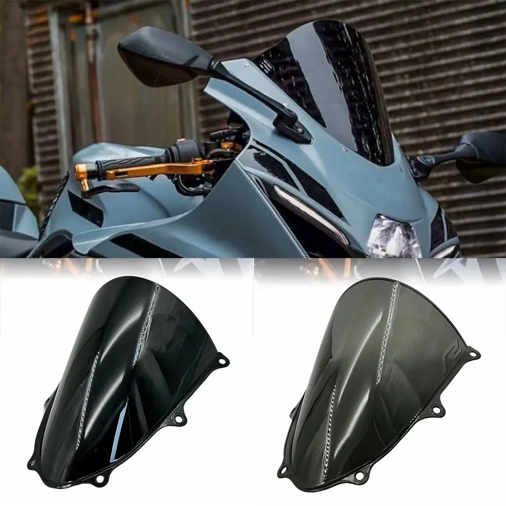 For Suzuki GSXR1000 GSXR1000R GSX-R1000 K17 2017-2023 Windscreen Screen Wind Screen Double Bubble Windshield Fairing Cover